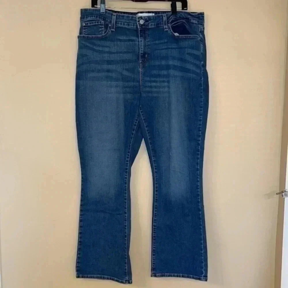 Levi's Mid Rise Boot Cut Denim Jeans 35x30